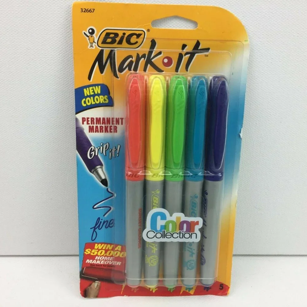 Office Supply Lot Bic Permanent Marker Paper Mate White Out Dry Metallic Gel Pen